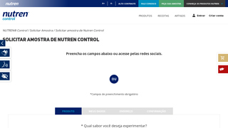 Amostra Grátis Do Novo Nutren Control Sabor Baunilha Da Nestlé!